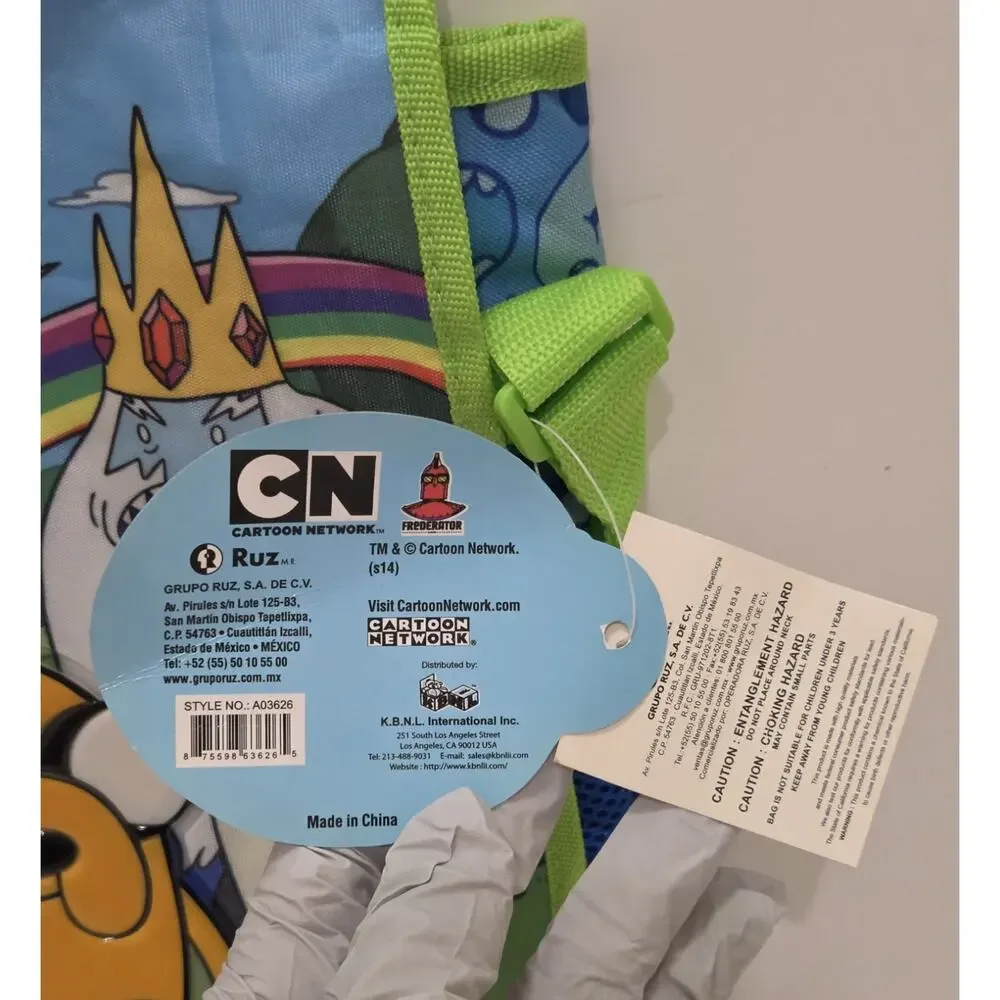 NWT Adventure Time Cartoon Network Messenger Bag HTF